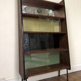 Bookcase • Vintage Shelves • Oak • Attributed to Pierre Guariche • 1950