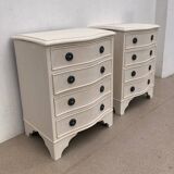 Pair of English-style bedside tables