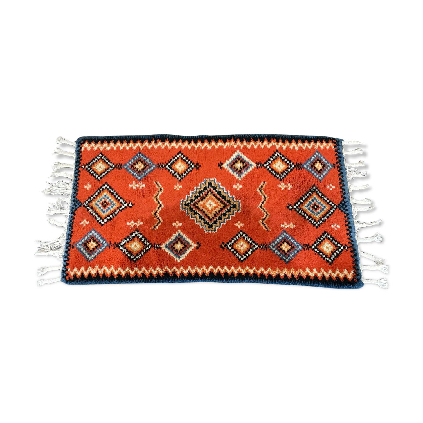 60s 70s Runner Rug Carpet Rug Space Age Flower Power Design 60s 70s