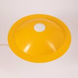Vintage yellow table lamp from the 70s design by martinelli