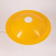 Vintage yellow table lamp from the 70s design by martinelli