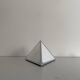 Simple opal glass wall light with an aluminium body, 1980s, Germany.