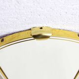 Freeform brass mirror, 42x28 cm