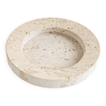 Travertine platter by Up&Up, 1970s.