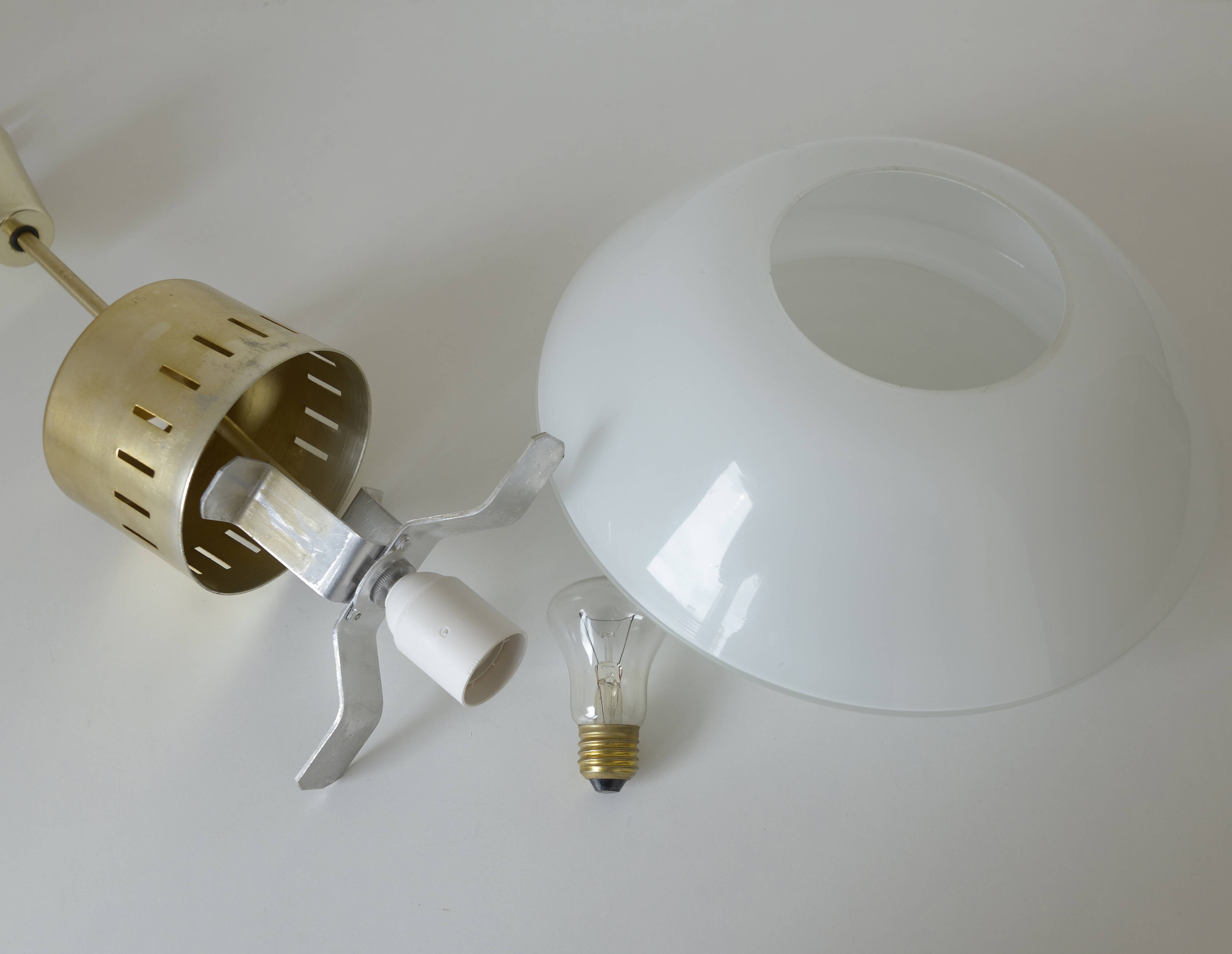 Vintage Scandinavian Pendant Light Minimalist Mid-century modern Chandelier