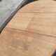 Authentic Scandinavian dining table BAUMANN stripped in teak 1960