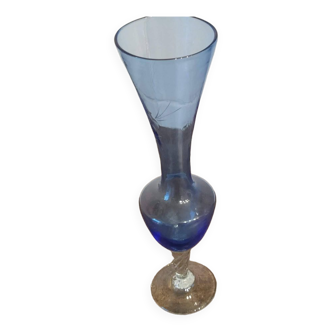 Vase soliflore bleu