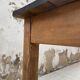 Table de ferme pin noire 250 cm