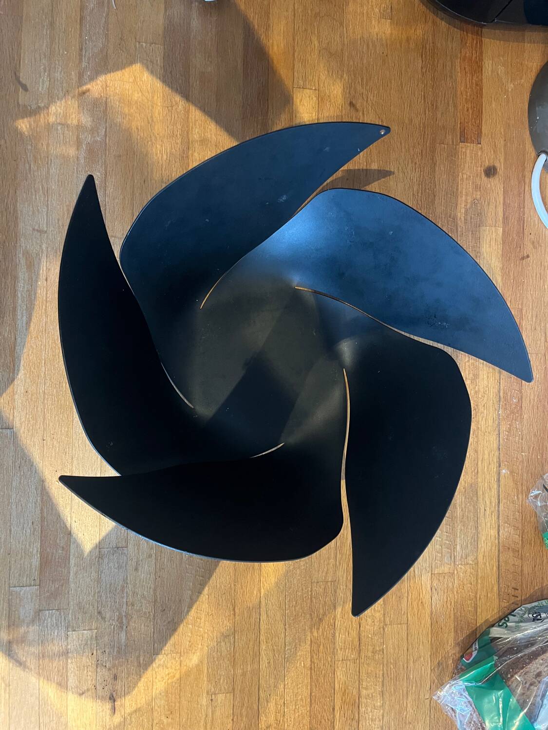 Alessi Twist Again fruit bowl by Odile Decq, Italian design.