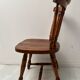 4 chaises western de saloon vintage 1970-1980