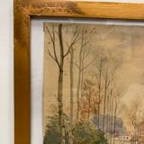 Vintage watercolor