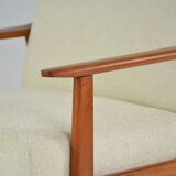 Fauteuil snieznik blanc cassé