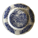Lot of 9 plates - Chateau Motif - Porcelaine Pyro Blan