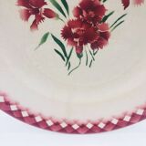 6 Sarreguemines flat plates “Mignardise” model