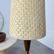 Scandinavian diabolo floor lamp in teak by Parker Knoll, 1960s