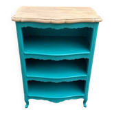 Antique patinated bookcase