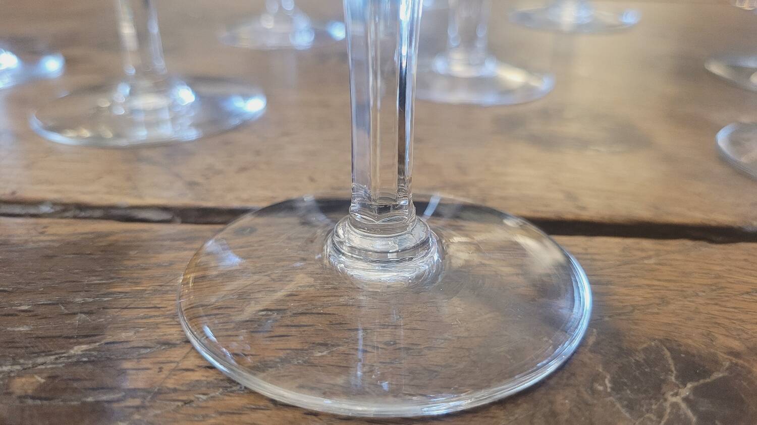 70's stemmed glasses