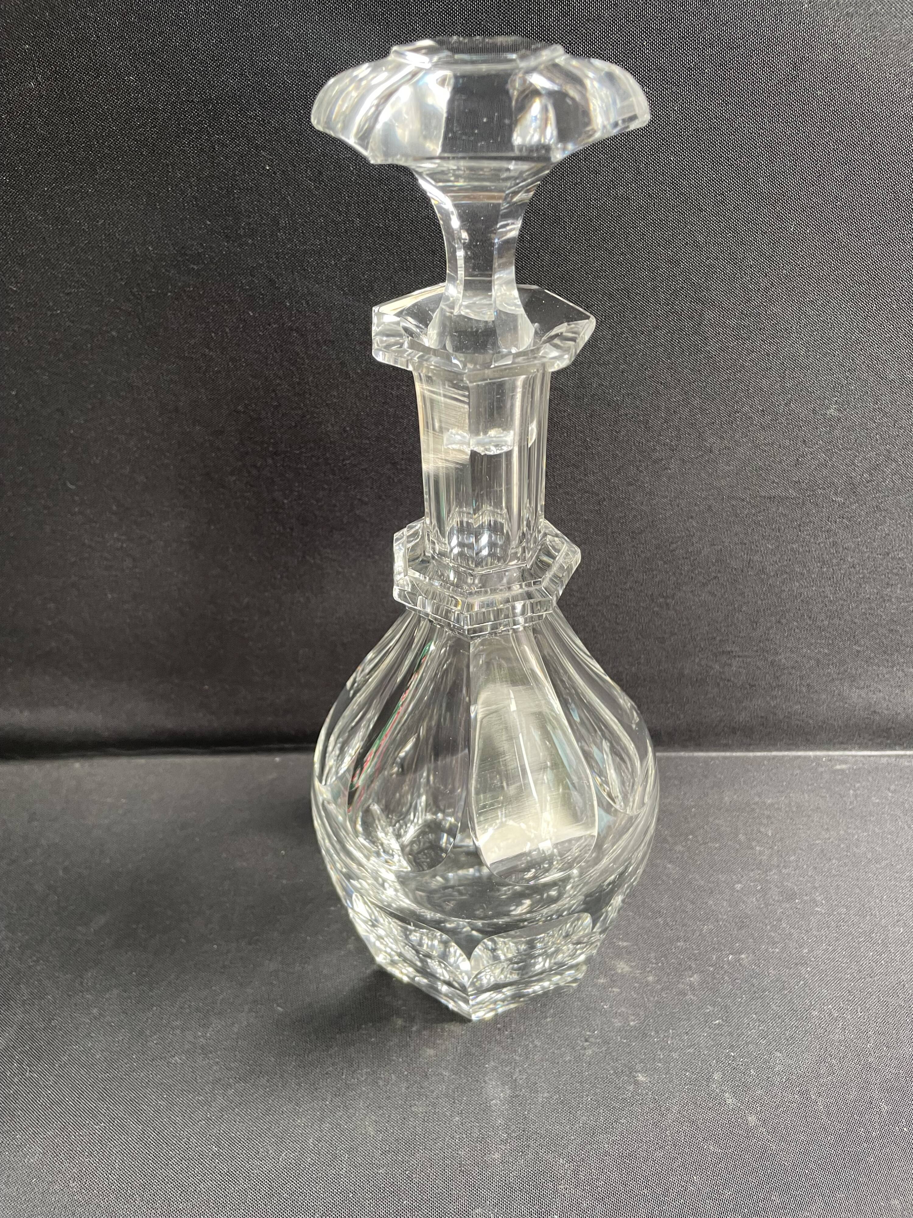 Baccarat Harcourt wine carafe 1841
