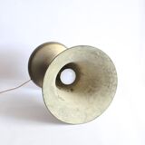 Lampe calice en laiton de style Art déco, années 1930-1940