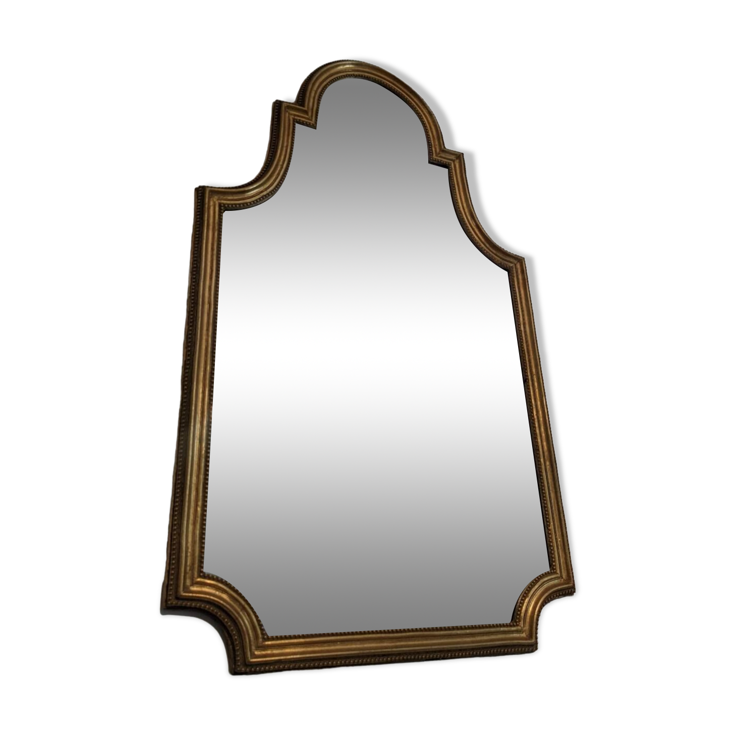 Old policeman's hat mirror