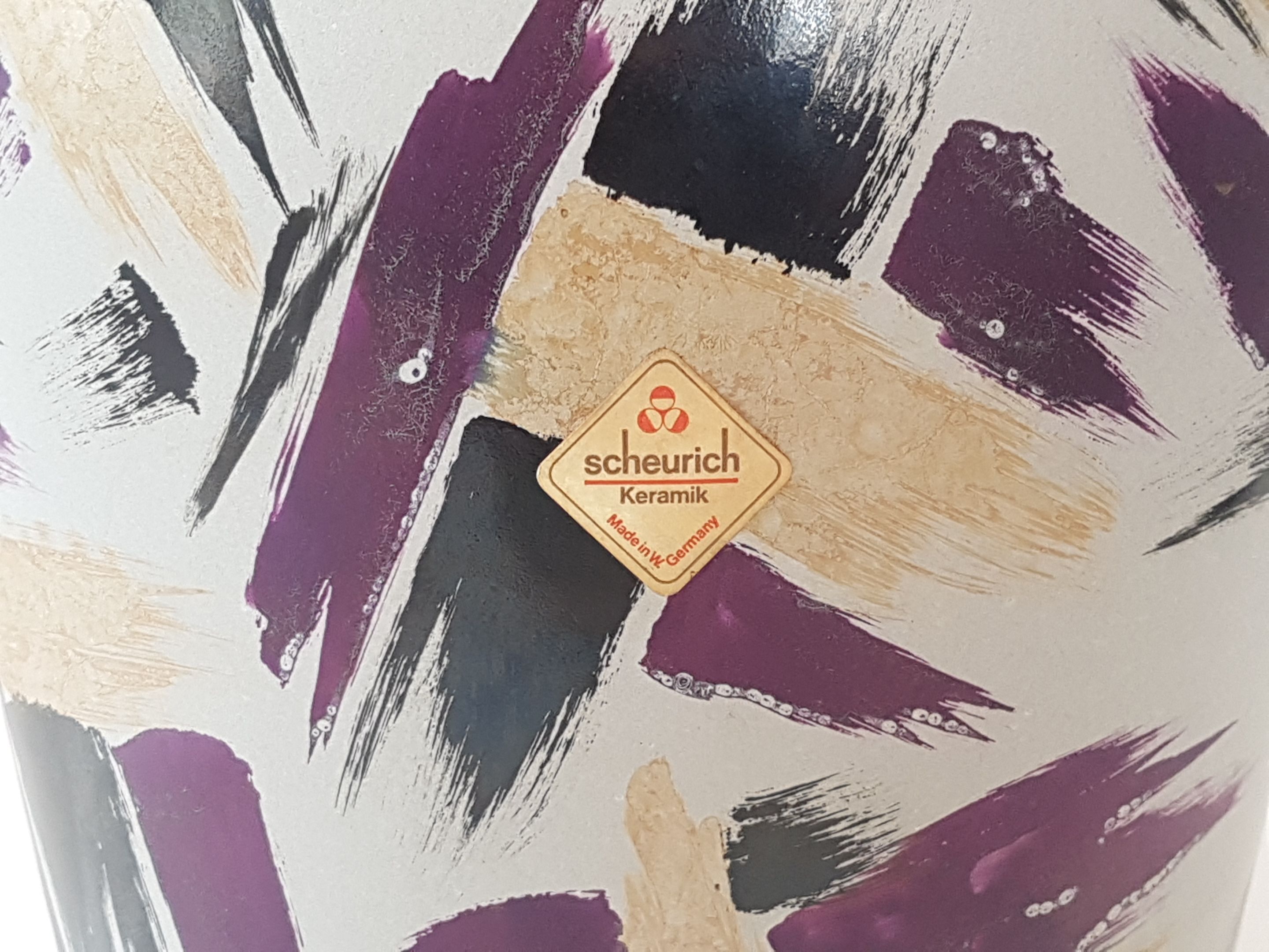 Vintage Scheurich vase 1960