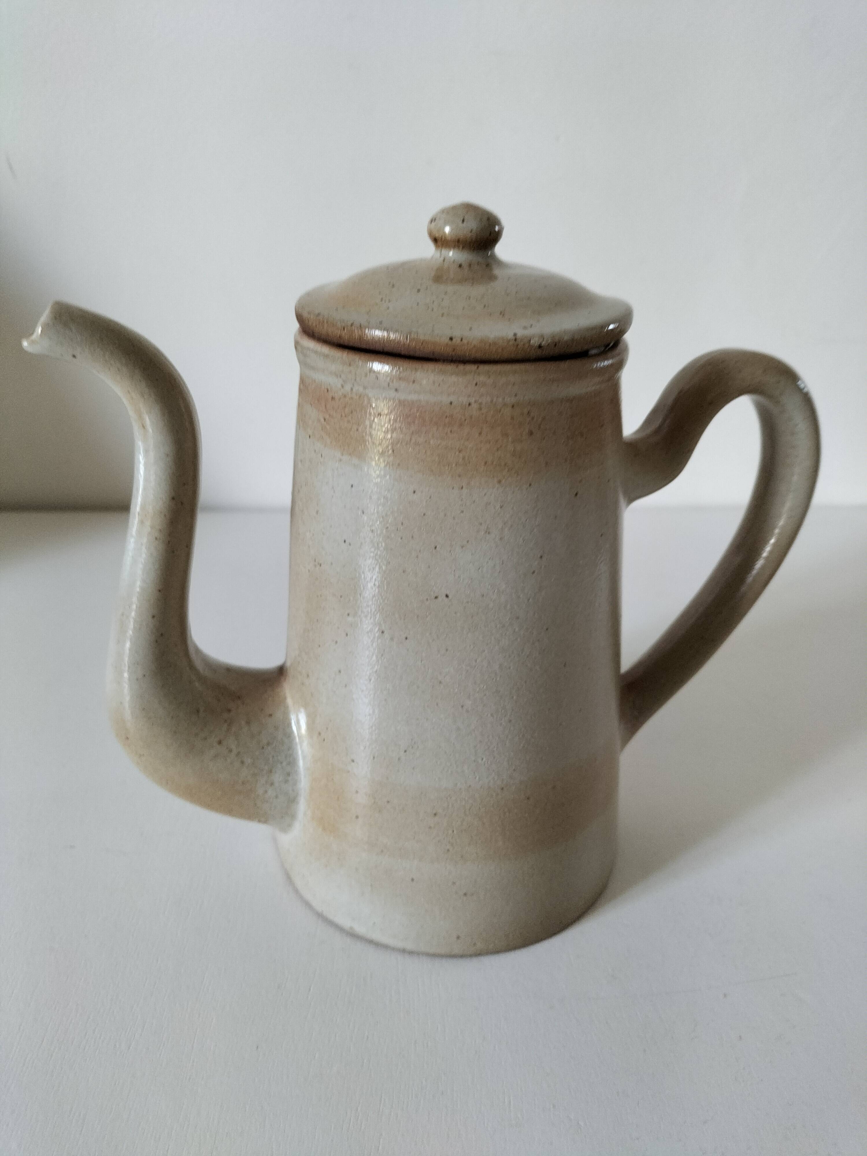 Marais Stoneware Chocolate Pot