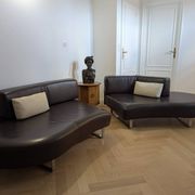 Steiner Mandala Sofa – 2016 Edition – Louisiana Leather (brown) – Like new condition
