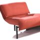 Leather sofa, Cassina Veranda model by Vico Magistretti