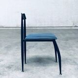 Postmodern Lolly Dining Chair Set from Fly Line, Italy, 1980s, Set of 9