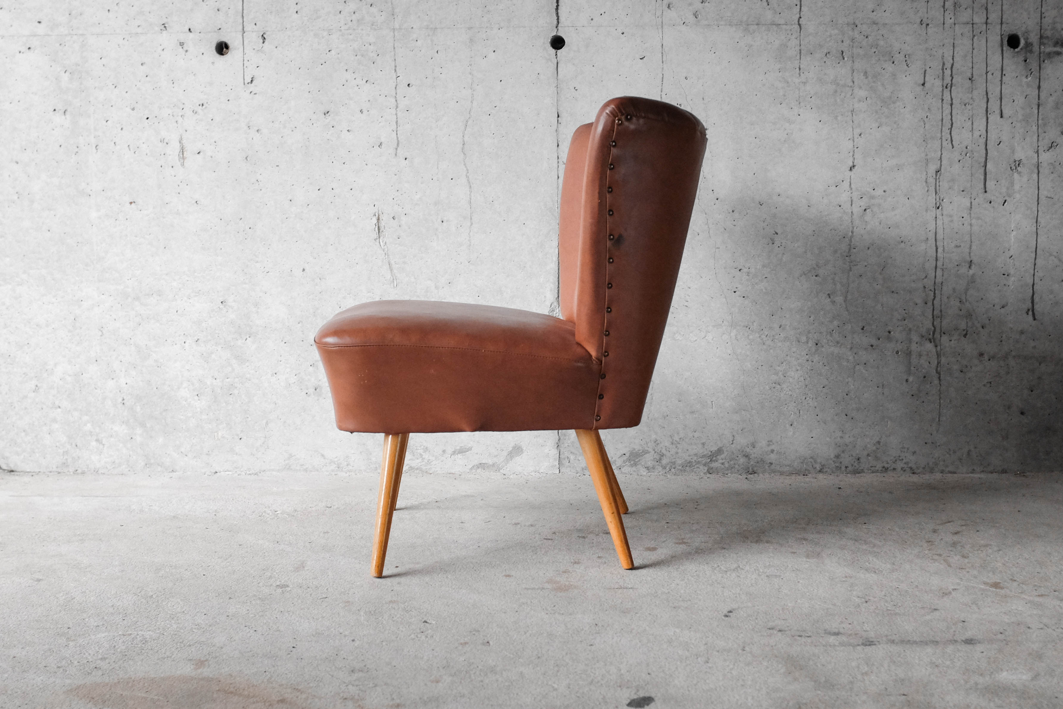 Tawny cocktail chair - 1960