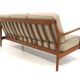 Scandinavian sofa "Kuba", Bertil Fridhagen, Bröderna Andersson, Sweden, 1960