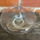 Vintage Glass Decanter Carafe Table Art #D850