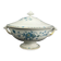 Soupière Haviland Limoges modèle Nankin décor bleu et or