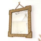 Miroir doré ancien