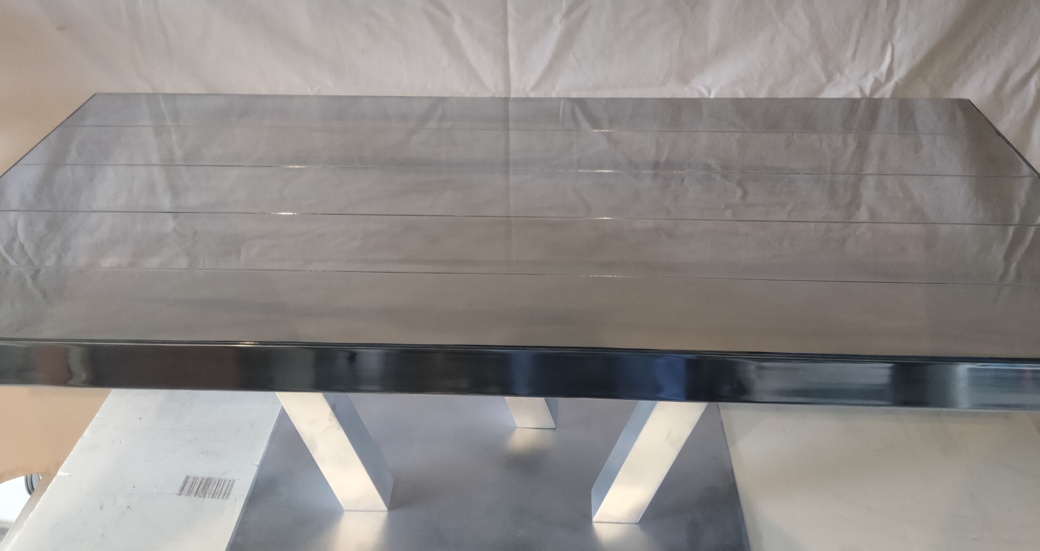 Aluminum coffee table