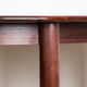 Danish extendable dining table in Rio Rosewood model 55 by Arne Vodder for Sibast 1958.