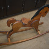 Former child rocking horse circa 1950
