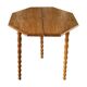 Table pieds tournés