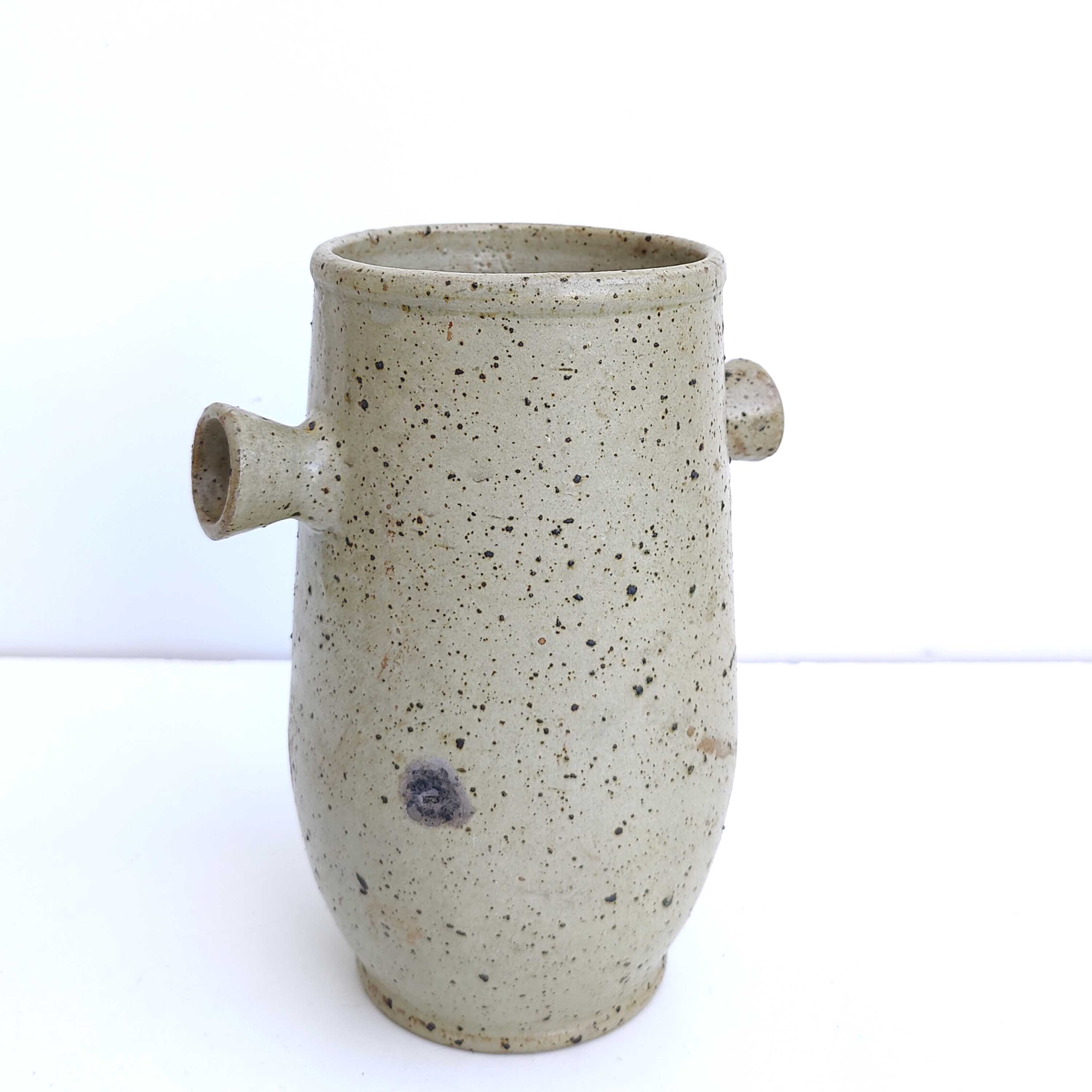 Sandstone vase signed the turnery