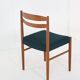 Set of 6 Carl Ekström for Albin Johansson chairs 'Dalarna' teak