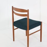 Set of 6 Carl Ekström for Albin Johansson chairs 'Dalarna' teak