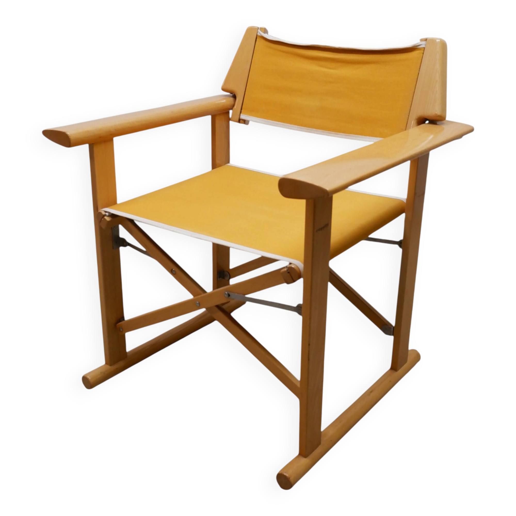 Folding armchair by Carlo Hauner for Fratelli Reguitti