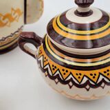 Henriot Quimper Breton coffee service