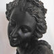 Buste de femme belle époque sculpture platre