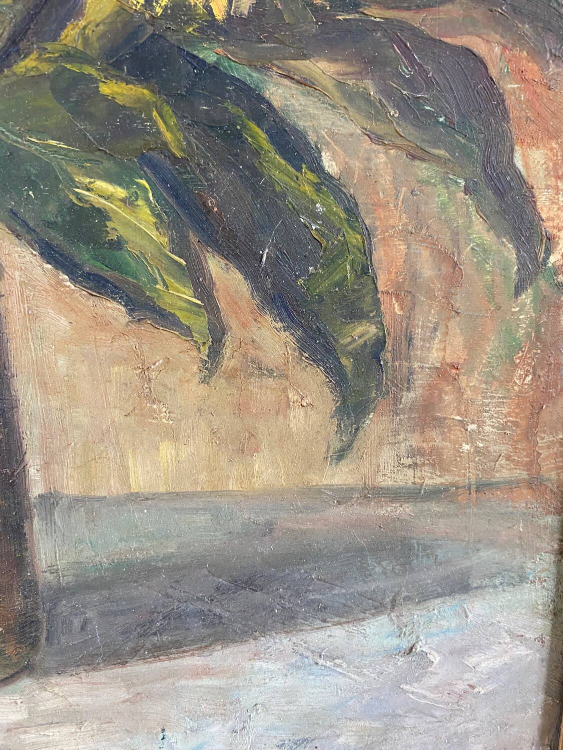 Still life bouquet of dahlias 1960