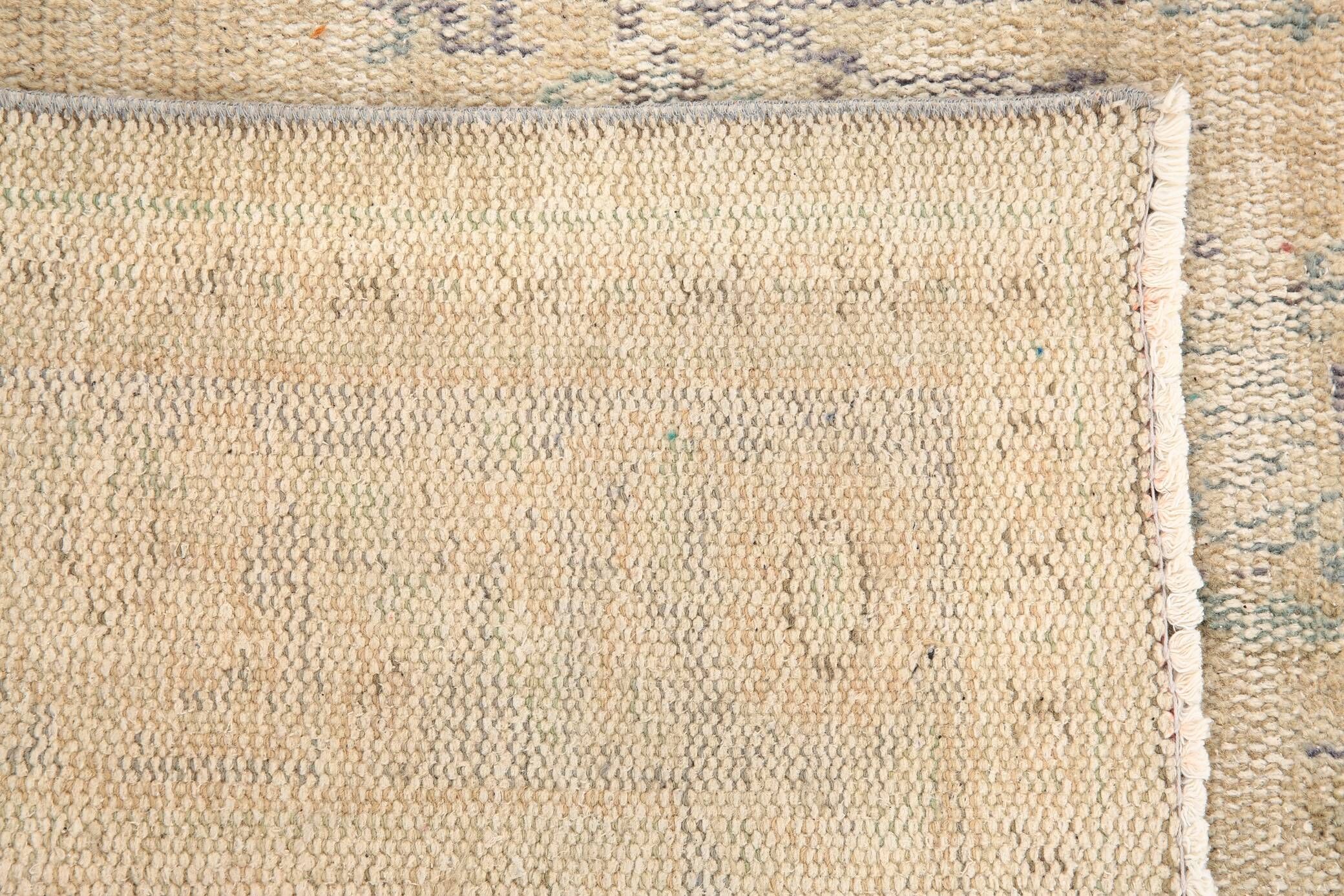 5x9 Beige & Blue Handmade Wool Turkish Rug, 166x272Cm SK 2401 FREE SHIPPING