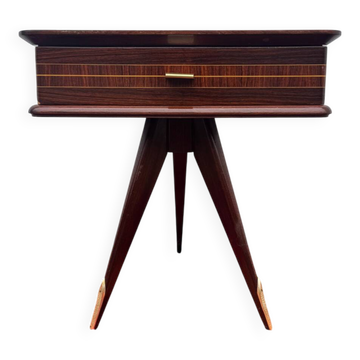 Chevet tripode demi lune années 50