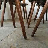 Set de 12 chaises bistrot