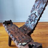 Brutalist tripod chair 1960