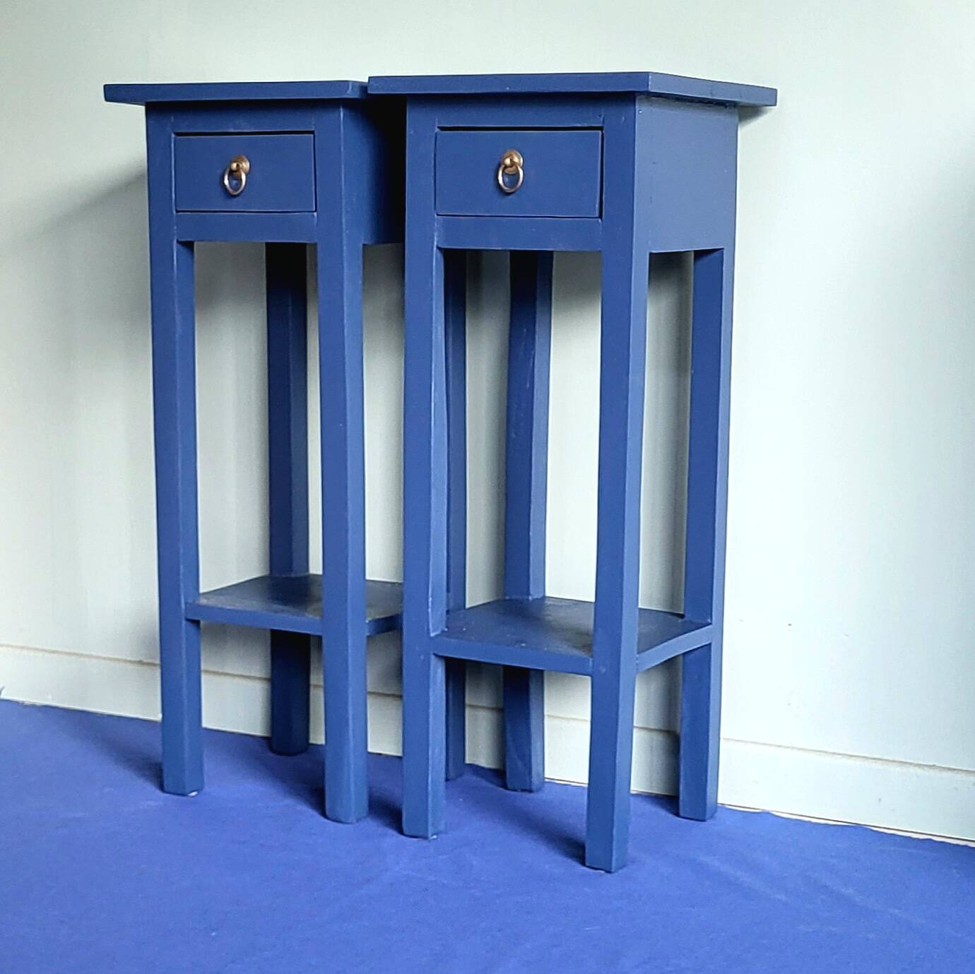 Duo élancé bleu capsule